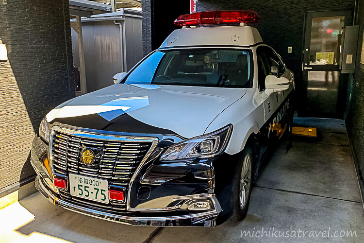 彦根のパトカー