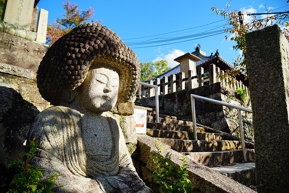 金戒光明寺の五劫思惟阿弥陀仏石像