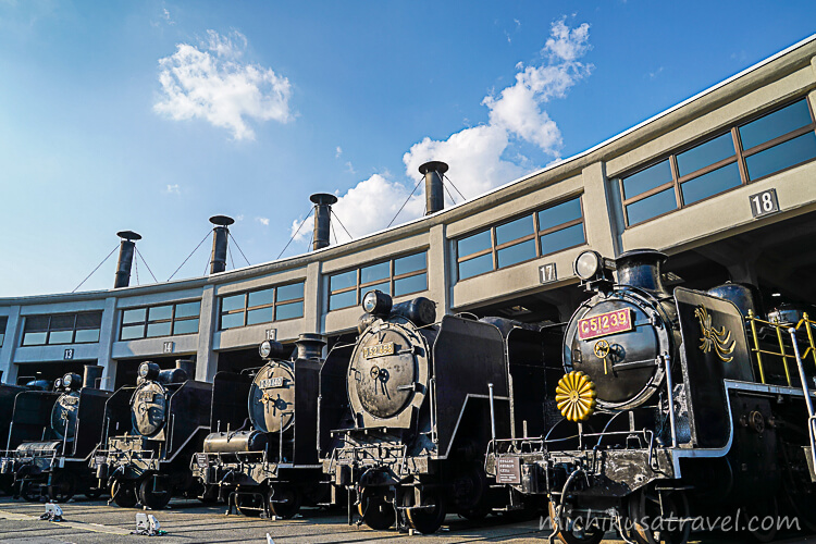 京都鉄道博物館（扇形車庫）