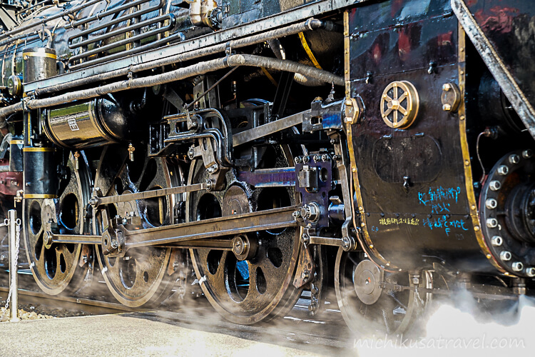 京都鉄道博物館(国鉄C57形蒸気機関車1号機)