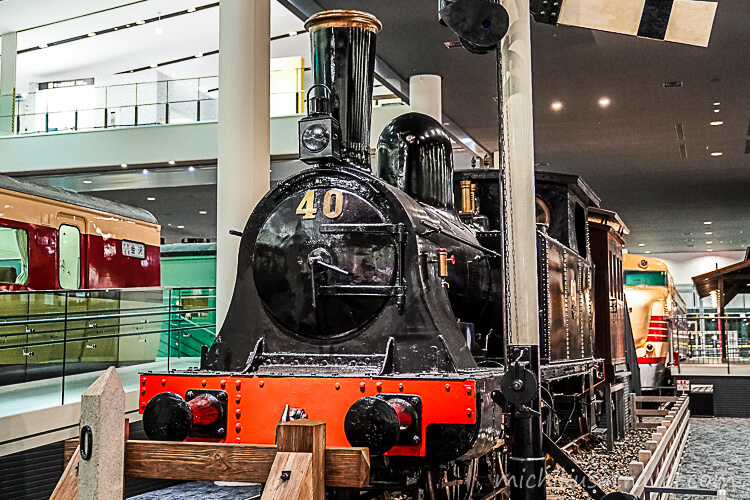 京都鉄道博物館（国鉄1800形蒸気機関車）