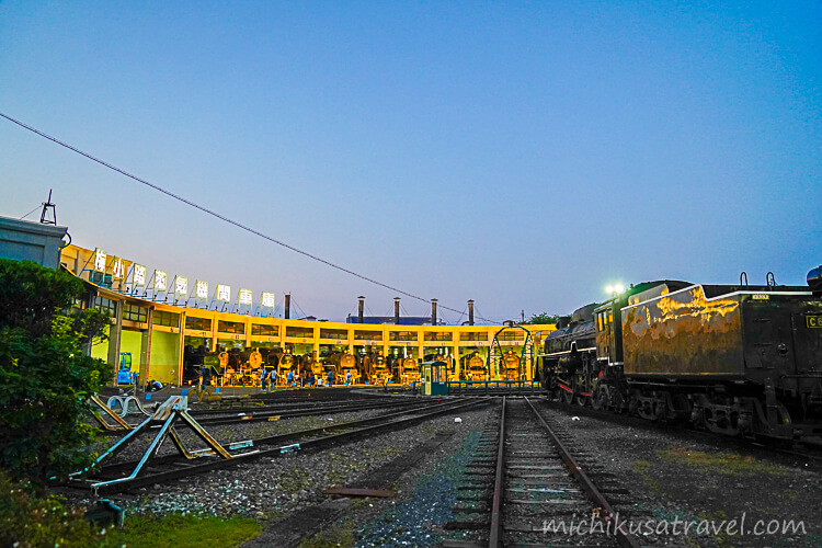 京都鉄道博物館（扇形車庫）