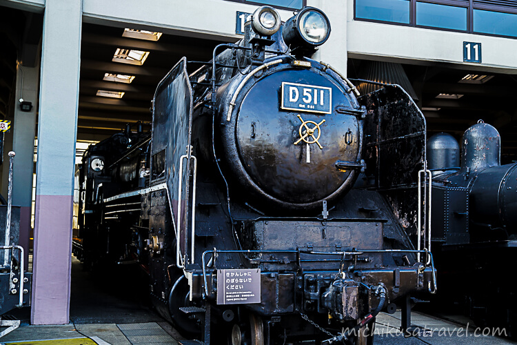 京都鉄道博物館(国鉄D51形蒸気機関車1号機)
