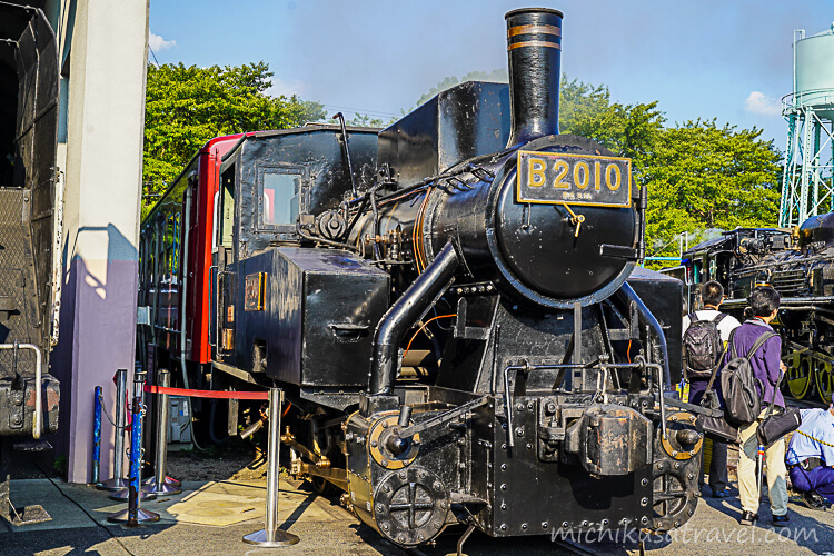 京都鉄道博物館(国鉄B20形蒸気機関車10号機)
