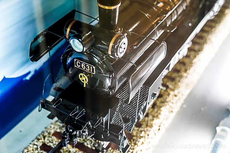 京都鉄道博物館(国鉄C63形蒸気機関車1号機(模型))