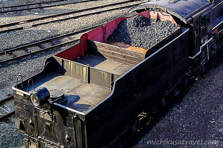 京都鉄道博物館(国鉄C61形蒸気機関車2号機)