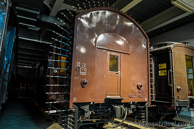 リニア・鉄道館（国鉄オヤ31形客車（オヤ31形式 建築限界測定車））