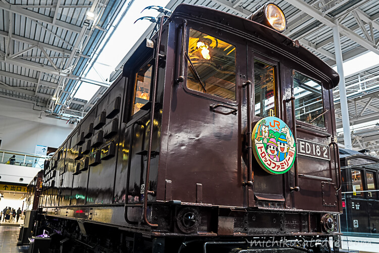 リニア・鉄道館（国鉄ED18形電気機関車「トロッコファミリー号」）