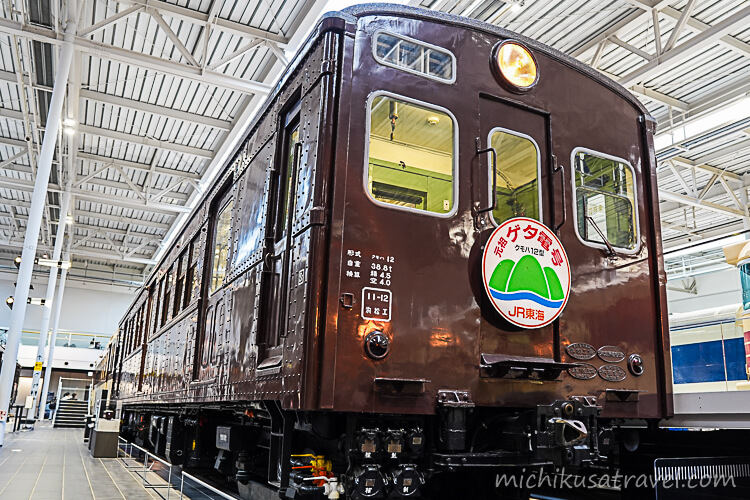 リニア・鉄道館（国鉄モハ12形（クモハ12形）電車「元祖ゲタ電号」）