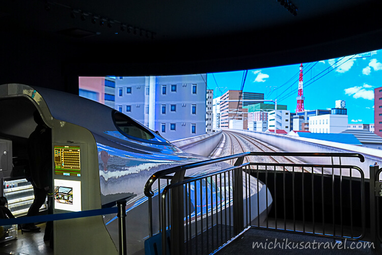 リニア・鉄道館(新幹線シミュレータ「N700」)