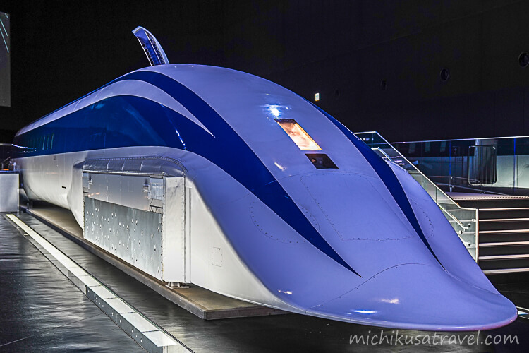 リニア・鉄道館（超電導リニア MLX01-1）