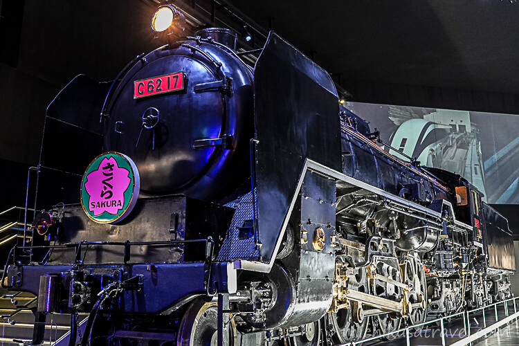 リニア・鉄道館(国鉄C62形蒸気機関車)