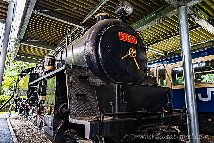 青梅鉄道公園 E10 2（国鉄E10形蒸気機関車）