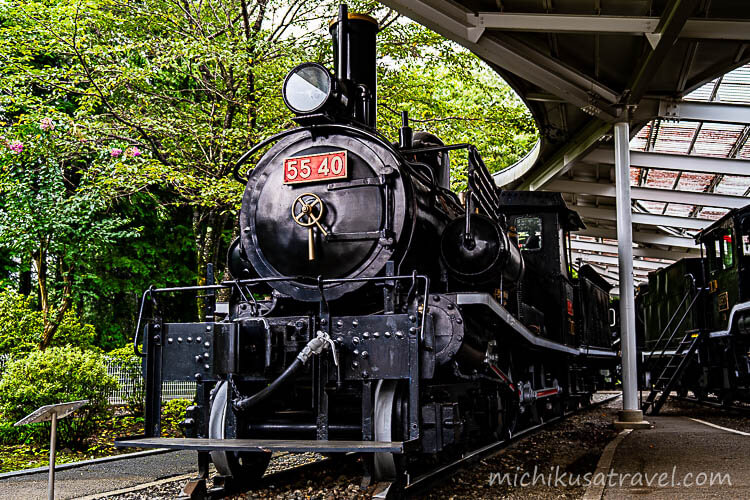 青梅鉄道公園 5540（国鉄5500形蒸気機関車）