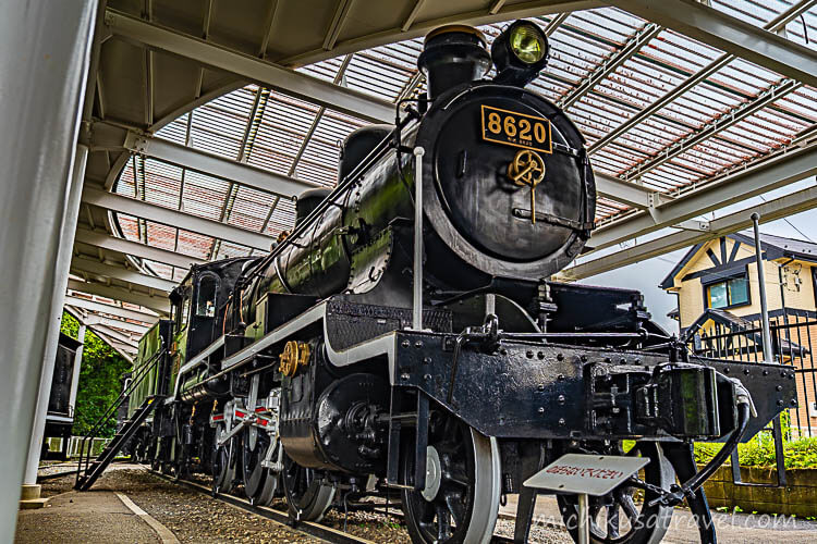 青梅鉄道公園 8620（国鉄8620形蒸気機関車）