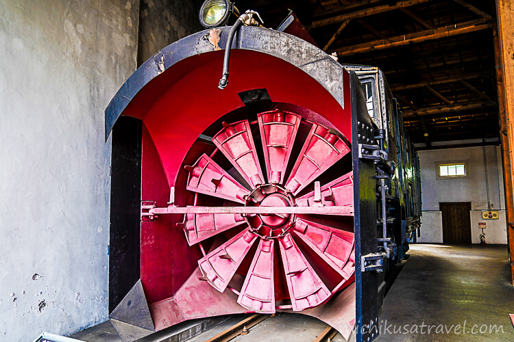 小樽市総合博物館 本館（国鉄キ600形貨車）