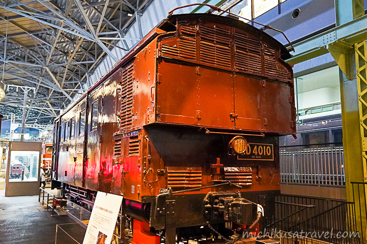 鉄道博物館（国鉄ED40形電気機関車）