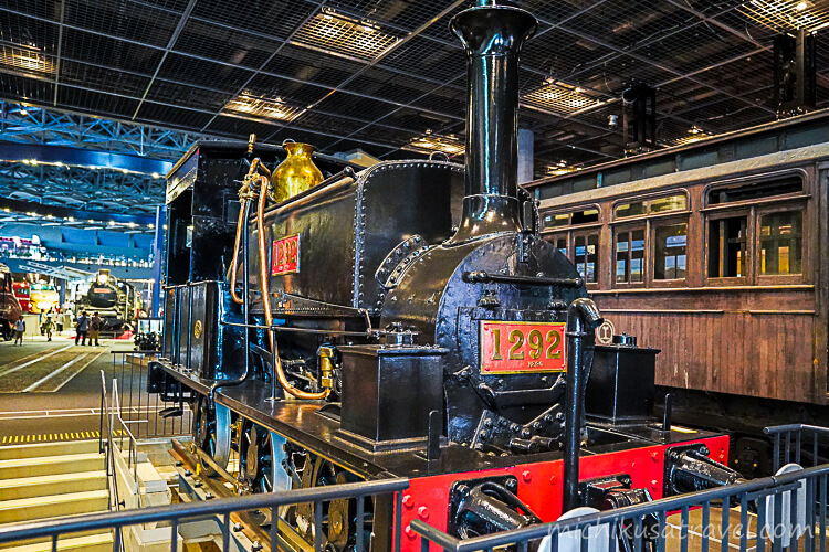 鉄道博物館（国鉄1290形蒸気機関車「善光号」）