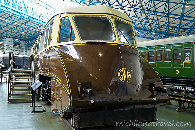 イギリス国立鉄道博物館（GWRディーゼル・レールカー）